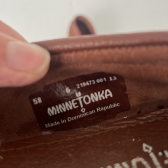 Minnetonka‎ Womens Deerskin Beaded Moc Sz 6 > - Picture 5 of 6